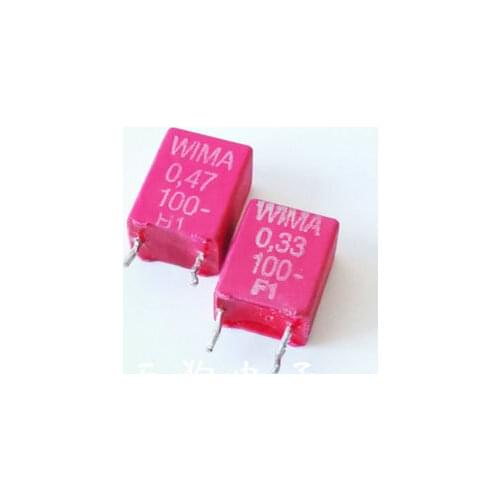 50pcs German WIMA Weimar 0.47UF100V 0.47UF63V 0.33UF100V film capacitor disassembly parts