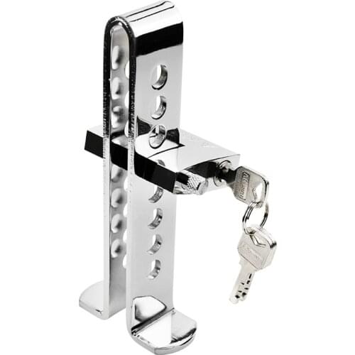 8 Holes Brake Pedal Car Lock Clutch Lock Trailer Lock Auto Throttle Accelerator Security Steel Stainless Anti-Theft Tool Pedal