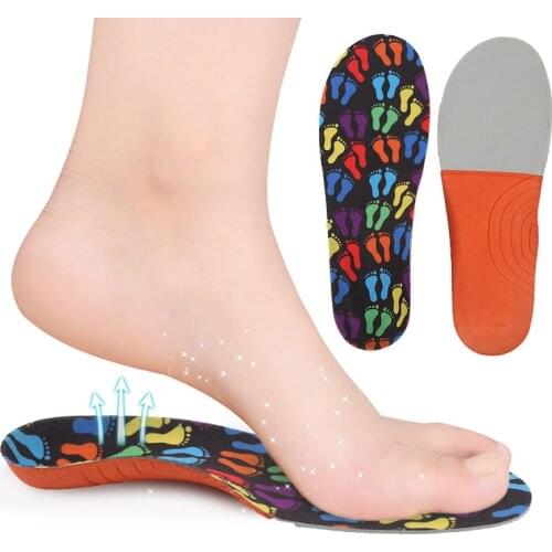 INCHENG Children Insoles Arch Support Orthopedic Insole Flat Feet Orthotic Shoe Sole for XO-Legs Corrector Kid Insert Shoe Pad