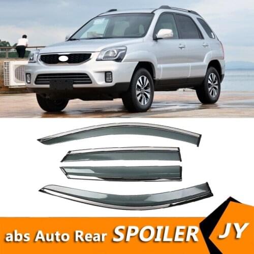 For KIA sportage 2013 Window Visor Vent Shades Sun Rain Deflector Guard For KIA sportage Auto Accessories 4PCS/SET