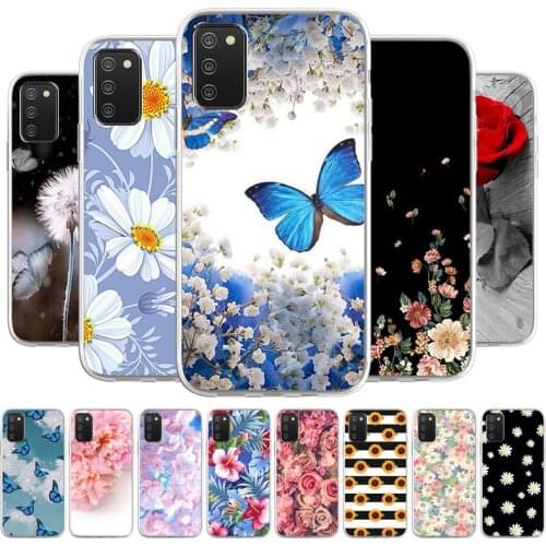 For Samsung Galaxy S2 S3 S7 S8 S9 Plus i9100 G355H Protective Soft TPU Silicone Mobile Phone Case Flower Cover Shell Fundas