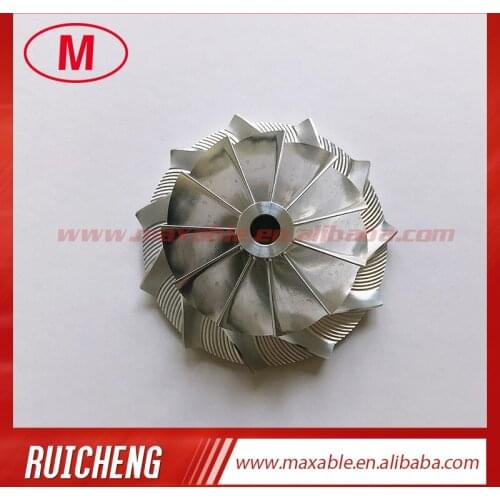 GT15-25 36.30/49.00mm 11+0 blades forward high performance turbocharger billet/milling/aluminum 2618 compressor wheel
