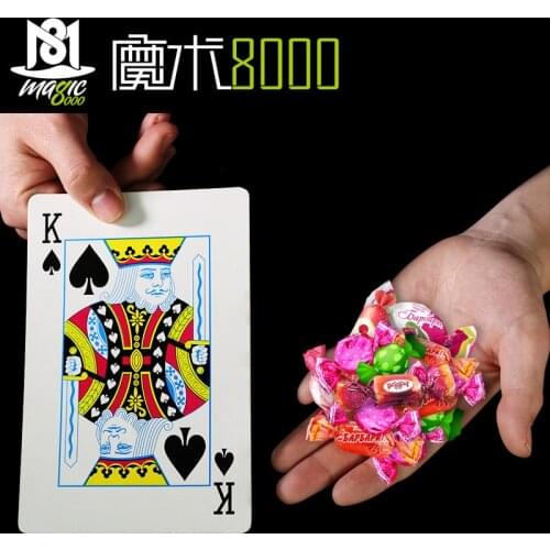 Magic Tricks Funny Magic Toys Children Easy to do Close up Magie Phone From Deck amazing toys Changing poker Magic props