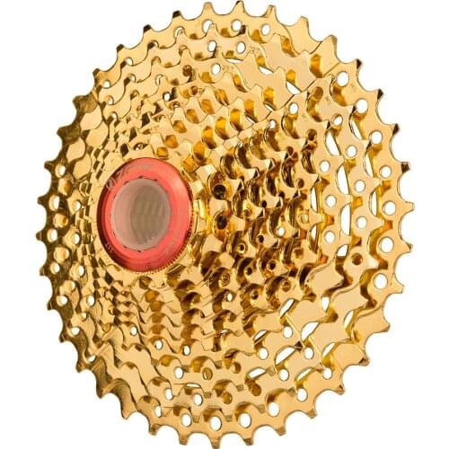 ZTTO 10 Speed MTB Cassette 11-36 T Golden Freewheel Flywheel for parts M610 XT M785 SLX M670 XTR M975 K7 NX GX