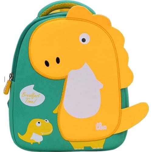 New Cute Kids Toddler School Bags Backpack Children Kindergarten Schoolbag 3D Cartoon Dinosaur Bag for Girls Boys Mochila Infant