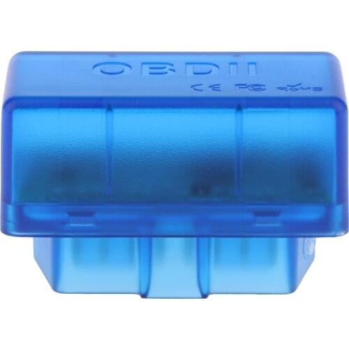 Mini OBD2 II Bluetooth Diagnostic Blue Car Auto Interface Reader Scanner Universal