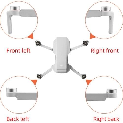 Mini2 Left/Right Front/Rear Motor Arm Repair Parts For Dji Mavic Mini 2 RC Drone Replacement Damage Fitting High-Quality Durable
