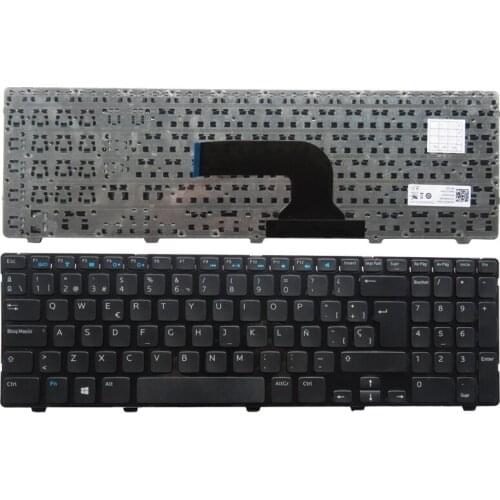New for Dell Inspiron 15R-5521 3521 25213537 5528 2528 3328 5421 SP keyboard Spanish Teclado