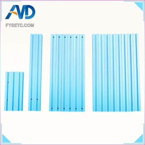 Voron V0.1 Blue Multicolor 1515 Aluminum Extrusion Alloy Profile Frame Bracket Drilling And Tapping Aluminum Profile Kit