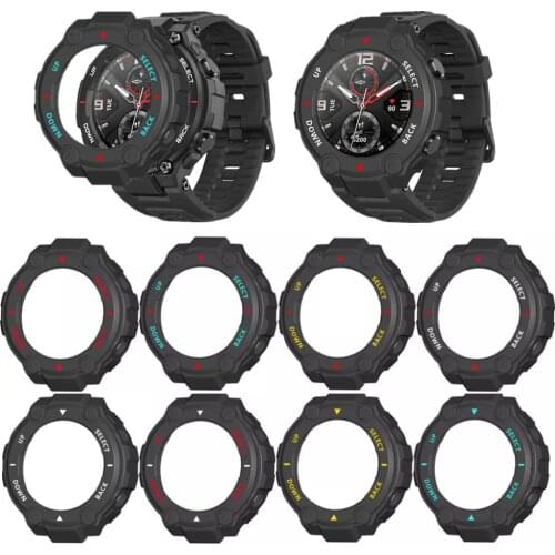 Protector Cover For Xiaomi Huami Amazfit T-Rex Case TPU Smartwatch Protective Shell Frame For Amazfit Trex Pro Bumper