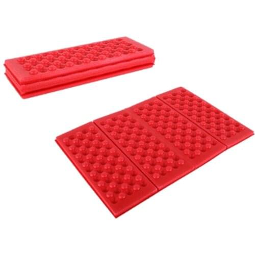 1 Set Foldable Outdoor Camping Moisture-proof Pad Seat High Elastic XPE Cushion Portable Chair Mat 385*275*11mm