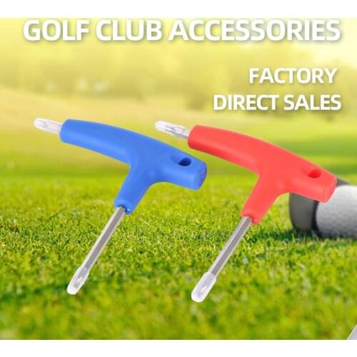 1PCS T Type T20 T25 Key Wrench Spanner Red Blue Color For Golf Screw Wrench