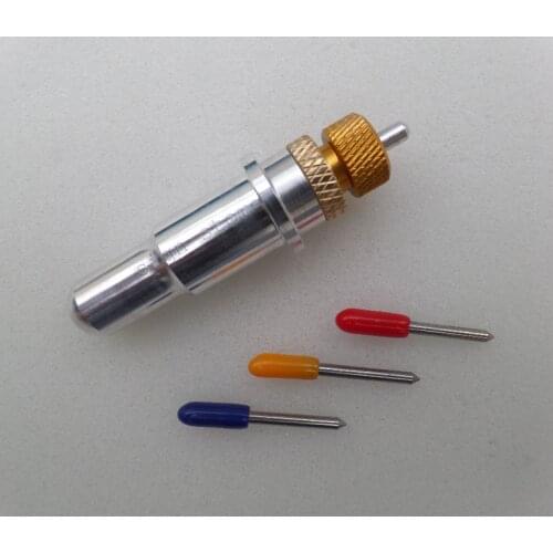 1pc Liyu 12mm Blade Holder +5pcs 60 + 5pcs 30 + 5pcs 45 Degree Roland GCC Cutter Plotter Cutting Blades