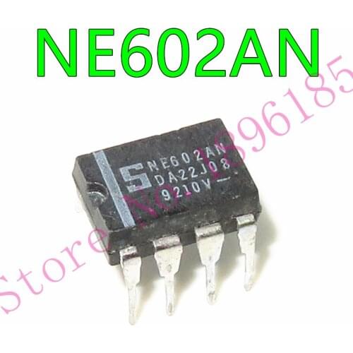 1pcs/lot NE602AN NE602 DIP-8 In Stock DOUBLE BALANCED MIXER AND OSCILLATOR