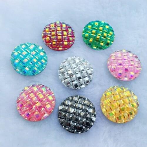 100pcs/lot 20mm Round sew On Rhinestones Flat Back Crystal Stones Garment jewelry accessories -E81*5