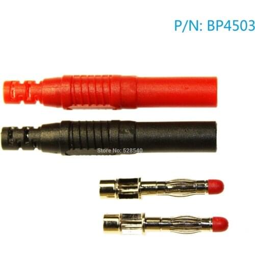 2PCS bp4503 4mm full security banana plug type diy table pen 4mm s for hr o for ud ed plug
