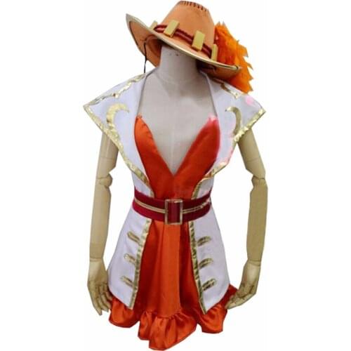 2019 One Piece 15th Anniversary Monkey D Luffy, Nami, Nico Robin Cosplay Costume