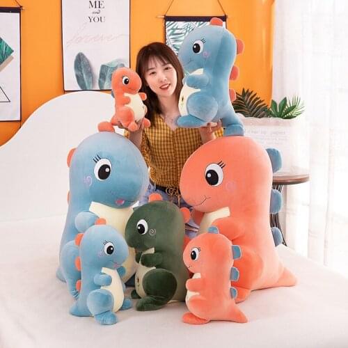 30/40/50 cm Cute Plush Toy Soft Dinosaur Stuffed Animal Doll Birthday Childrens Toy Gift Boy Girl