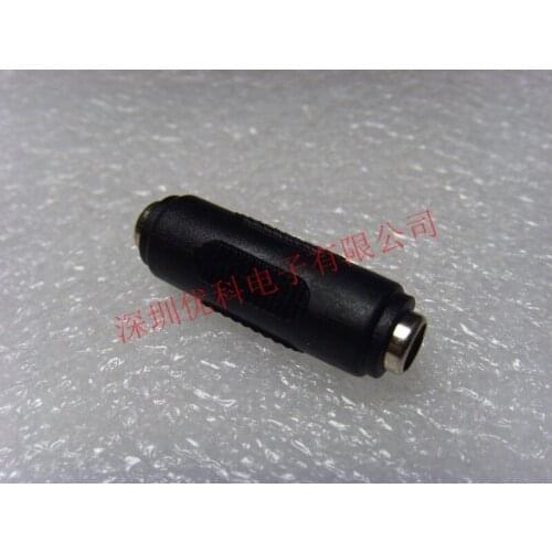 5.5*2.1mm double female head female to female adapter LED strip light DC power plug double pass