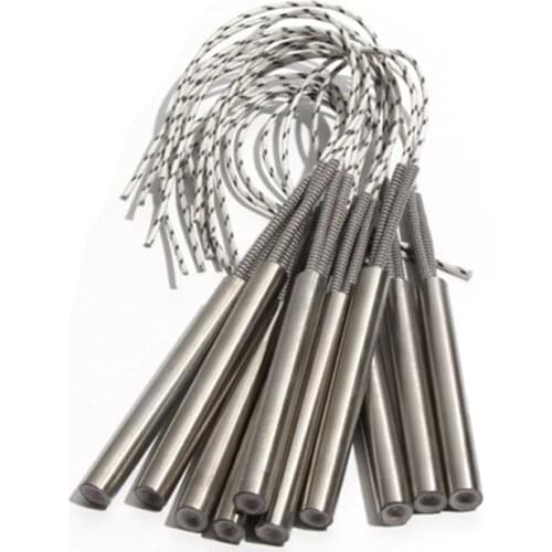 5PCS 12mm 120~135mm 316SUS Cartridge Heater 580W/600W/620W/630W/650W Heating Tube 110V/220V/380V Resistance Element