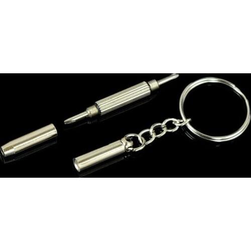 100pcs/lot Repair Tool Keychain Keyring Key Ring Souvenir Keys Trinket car Watch glasses tool key ring
