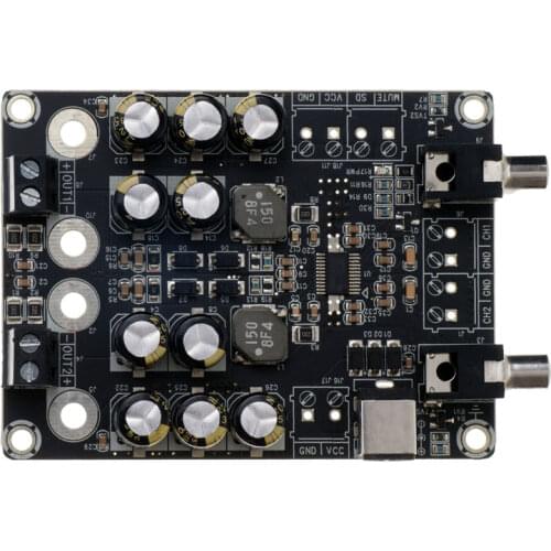 TPA3123 digital small power amplifier board D class audio finished board fever class high fidelity 2 channel 50W 25W