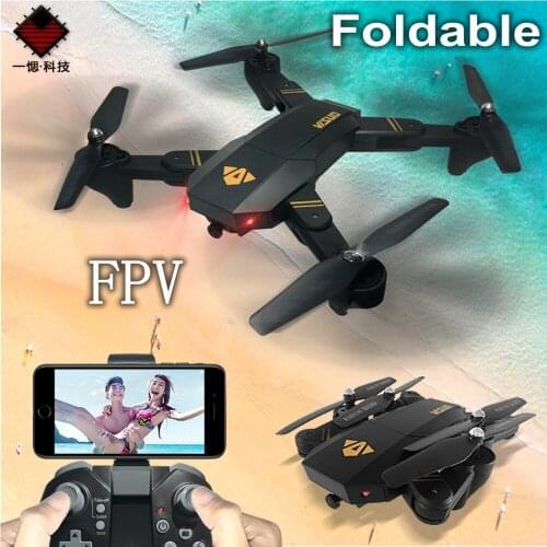 Mini Foldable Drone XS809W XS809HW With Wifi FPV HD Camera Wide Angle Altitude Hold RC Quadcopter Drone FSWB