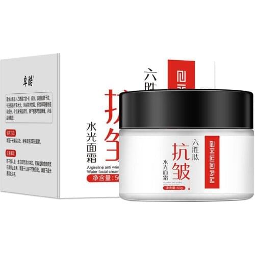 Effective Six Peptide Face Cream Anti Aging Wrinkle Remover Moisturzing Whitening Brightening Deep Hydration Skin Care Essence