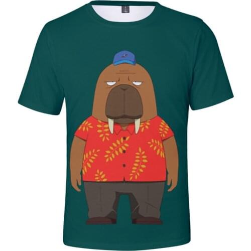 2021 Odd Taxi 3D Print Spring Summer Preppy Men/Women T-shirt Streetwear Kawaii HIP HOP style Street Clothes