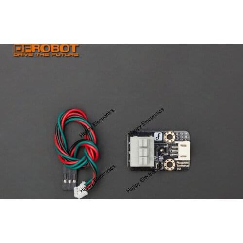 DFRobot Gravity Plugable Terminal universal Digital Analog Sensor Adapter V2.0, 5V with pull up and down resistor for arduino