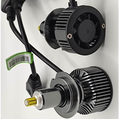 H1 LED H7 LED 20000LM H8 HB3 9005 HB4 H11 Led Headlights Bulbs 12sides 80W 3D high power Canbus 360 degree Auto Lamp