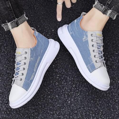 Spring Autumn White Shoes Leather Mens Casual Shoes Fashion Sneakers Street Cool Man Flat Shoes Footwear Zapatos De Hombre