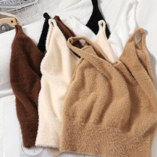 Autumn And Winter New Style Versatile Show Thin Korean Warm Tank Top Women