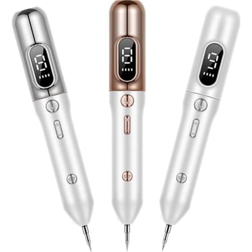 Plasma Pen Mole Tattoo Freckle Wart Tag Removal Pen Dark Spot Remover For Face LCD Skin Care Tools Beauty Machine