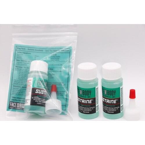 1.2oz Professional Sustainine Face & Body Blue Gel Semi Permanent Makeup Operation Procdure Assitance Gel