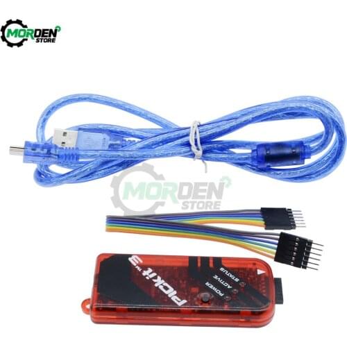 Dropship PICKIT3 PIC KIT3 PICKIT 3 Programmer Offline Programming Simulation PIC Microcontroller Chip