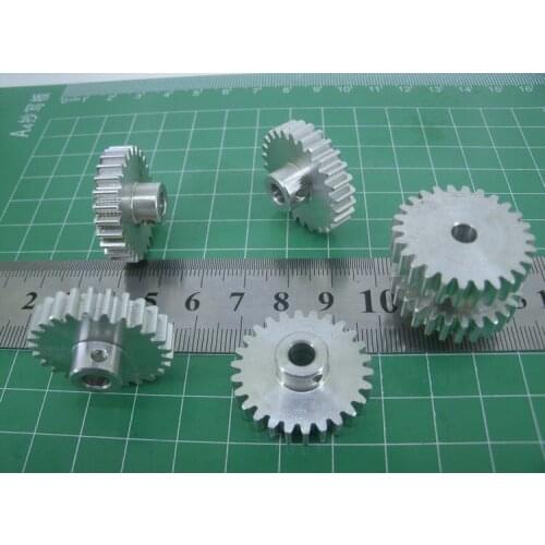 Motor Tooth Step 1 Mode 16 Tooth Aluminum Gear Hole 5mm
