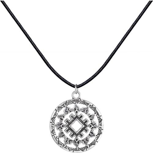 1pcs Slavic Amulet "Lucky Burdock" Ancient Slavic Talisman Pendant Jewelry Pagan Men Necklace Norse Occult Symbol Pendant