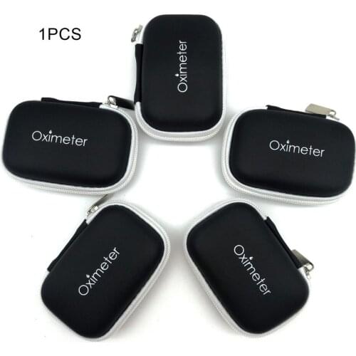 Eva Neutral Oximeter Storage Bag Zipper Bag Storage Box Protection Box Kit Bag Oximeter Cover Kit Bag Protection Bag Anti-shock