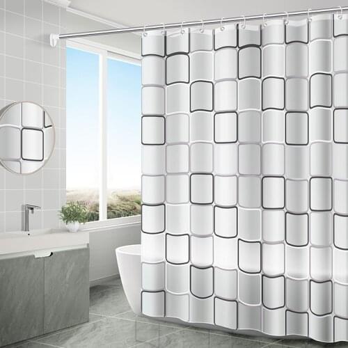 Bathroom Shower Curtain 3D Waterproof Mildew proof PEVA Bath Curtain Shower Curtains Environmental Toilet Door Curtain
