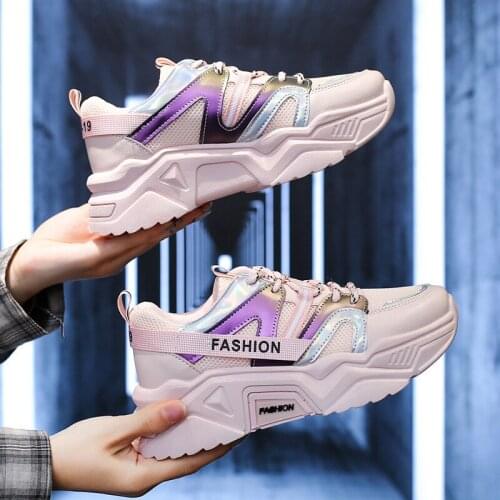 Woman Shoes New Students Thick Bottom Shoes for Women 2021 Womens Sports Shoes for Autumn Winter Casual Sneakers Women 9302