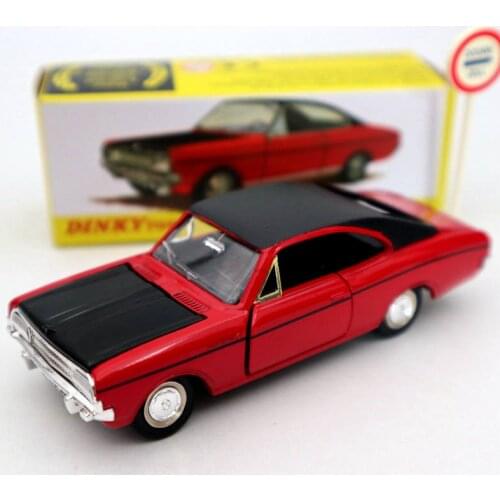 1/43 Atlas Dinky toys 1420 For Opel Commodore Rekord Diecast Models Auto Car Gift Collection