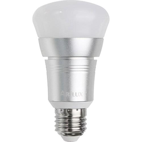1pcs E27 7W RGBW WIFI Timing APP Controlled LED Smart Light Bulb Lamp Work With For Alexa AC85-265V for Home