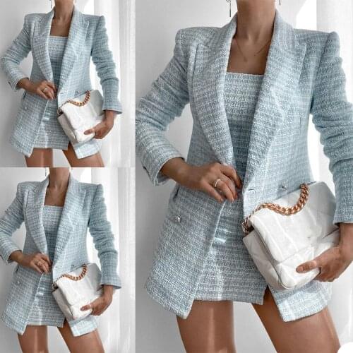 Fashion Women Dress Suits Formal Lady Celebration Set Evening Party Prom Blazer Wedding Tuxedos Outfits 2 Pieces