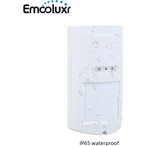 Wireless Pet Friendly Waterproof Outdoor PIR Detector Alarm Motion Sensor for 8218G,G15,G18,G19 and wifi alarm system G90B