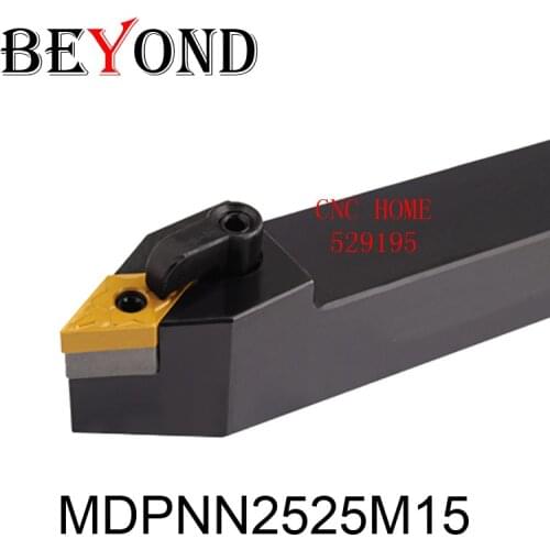 Korloy DNMG Carbide Insert DNMG150404 Lathe External Turning Tool Holder 25MM MDPNN2525M15 Boring Bar MDPNN OYYU Cnc Machine