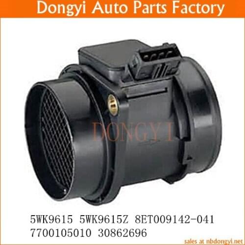 Mass Air Flow Sensor OE No. 5WK9615 5WK9615Z 8ET009142-041 7700105010 30862696