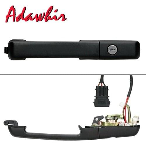 FOR VW PASSAT B3 88-93 OUTER RIGHT FRONT DOOR HANDLE CENTRAL LOCK W/ KEYS 357837208A 357837206A 357837206AS