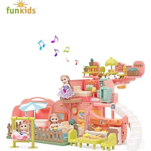 Кукольные домики Funkids China At AliExpress