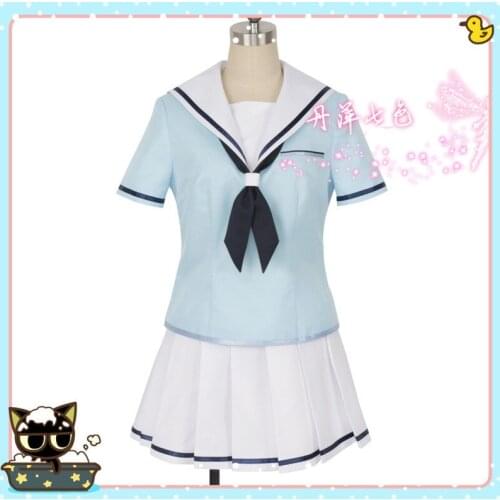 Hot Anime BanG Dream Toyama Kasumi Cosplay Uniform Campus Halloween Christmas Fancy Party Props for Carnival Comic Show